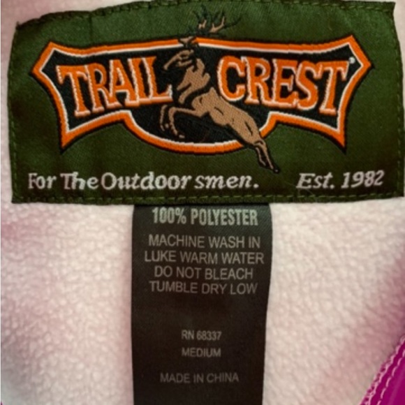 GORGEOUS TRAIL CREST WOMENS HOODIE W/KANGROO POUCH SZ-MEDIUM - Picture 3 of 7